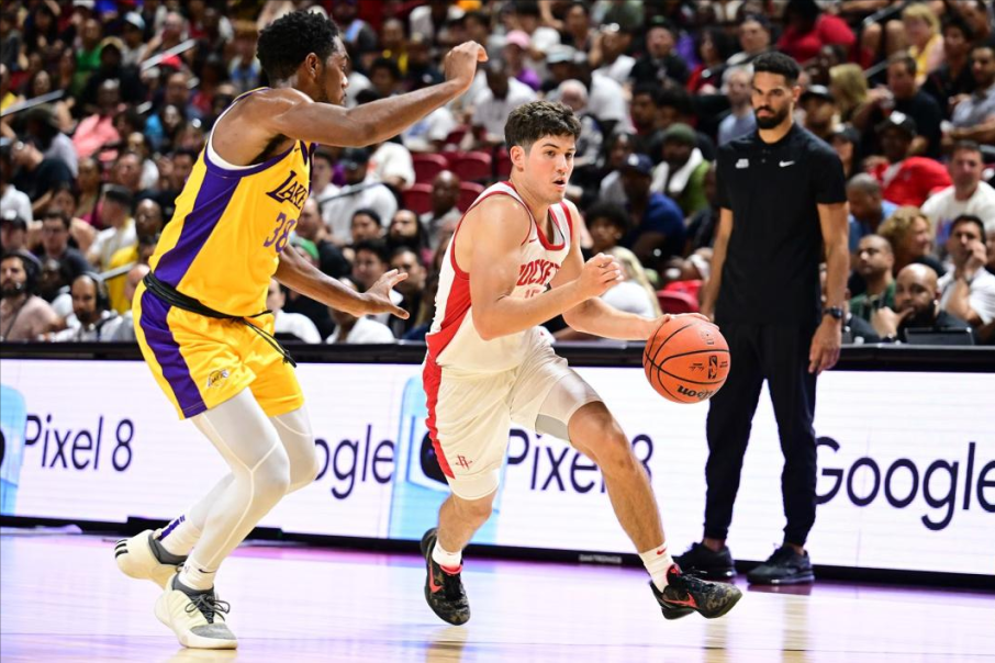 三分球7中1&6失误!火箭探花遭痛批:水货非卖品,野兽新援获盛赞