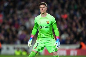 澳门百家乐-每体:特尔施特根缺席巴萨合练是因为背部问题